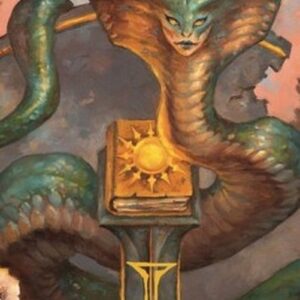 Magic: The Gathering Art Series: Guardian Naga (V.2)