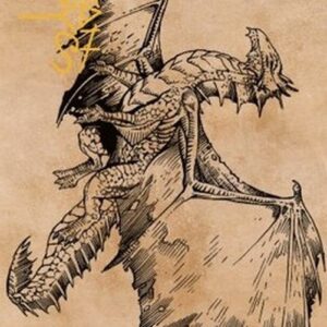 Magic: The Gathering Art Series: Ancient Bronze Dragon (V.4)