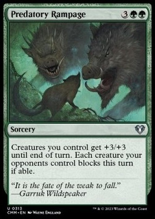 Magic: The Gathering Predatory Rampage