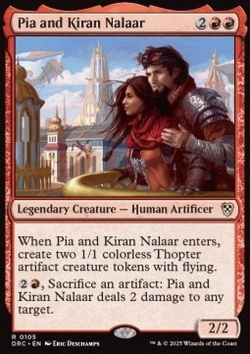 Magic: The Gathering Pia and Kiran Nalaar