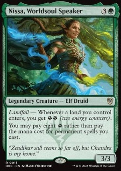 Magic: The Gathering Nissa, Worldsoul Speaker