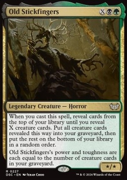Magic: The Gathering Old Stickfingers