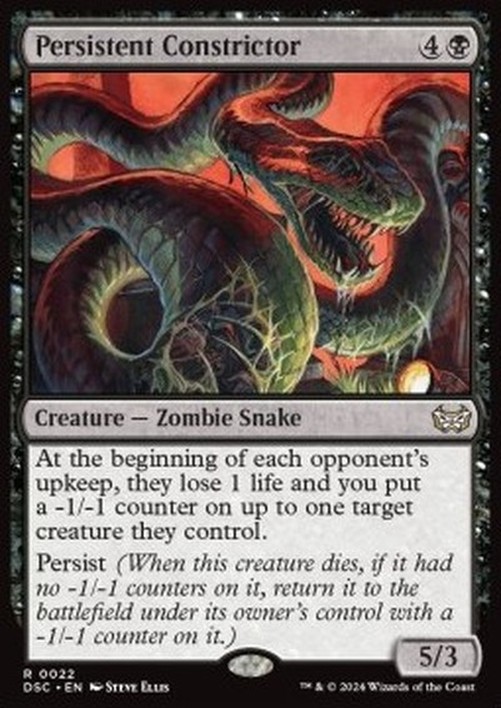 Magic: The Gathering Persistent Constrictor