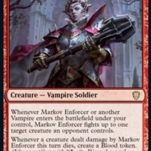 Magic: The Gathering Markov Enforcer (V.1)