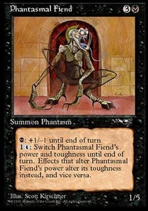 Magic: The Gathering Phantasmal Fiend (V.1)