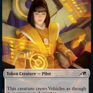 Magic: The Gathering Pilot Token (C 1/1) // Myr Token (A 2/2)