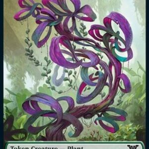 Magic: The Gathering Plant Token (G 0/1) // Treasure Token