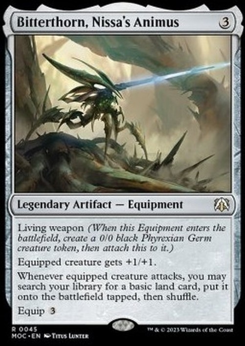 Magic: The Gathering Bitterthorn, Nissa's Animus