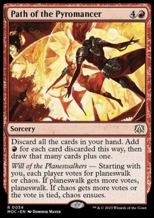 Magic: The Gathering Path of the Pyromancer