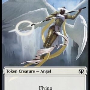 Magic: The Gathering Angel Token (W 3/3) // Demon Token (B 6/6)