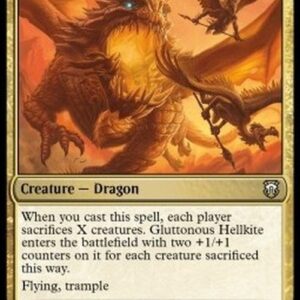 Magic: The Gathering Gluttonous Hellkite