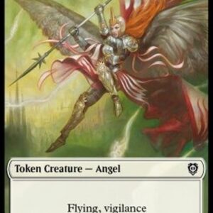 Magic: The Gathering Angel Token (W 4/4 Vigilance) // Soldier Token (W 2/2 Vigilance)