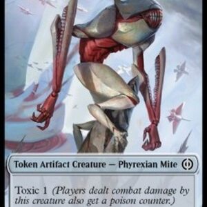 Magic: The Gathering Phyrexian Mite Token (A 1/1) // Phyrexian Insect Token (G 1/1)