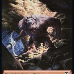 Magic: The Gathering Ogre Token (R 3/3) // Insect Token (G 1/1)