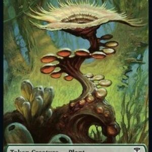 Magic: The Gathering Plant Token (G 0/1) // Citizen Token (GW 1/1)