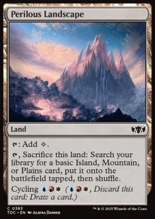 Magic: The Gathering Perilous Landscape