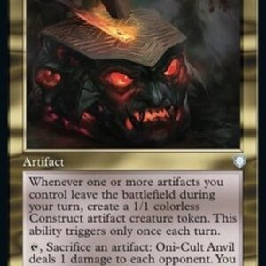 Magic: The Gathering Oni-Cult Anvil