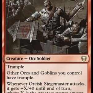 Magic: The Gathering Orcish Siegemaster