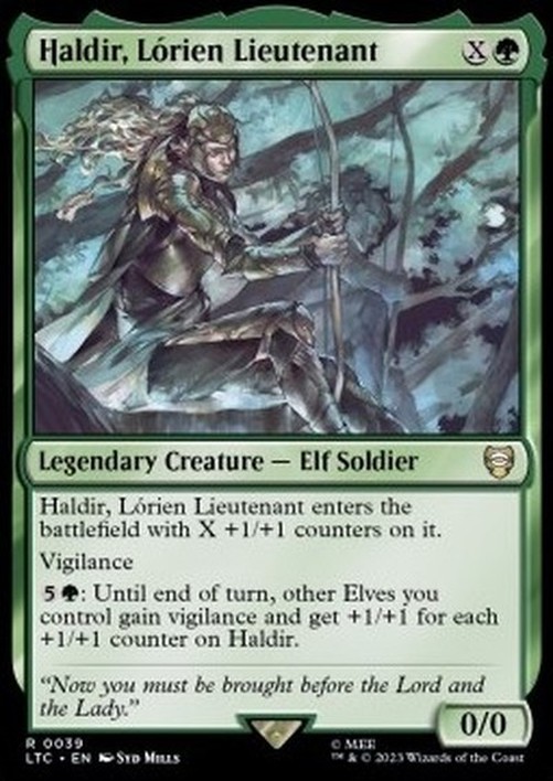Magic: The Gathering Haldir, Lorien Lieutenant