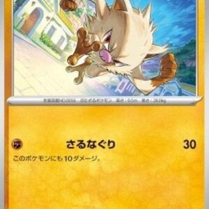 Pokemon Mankey Japanese