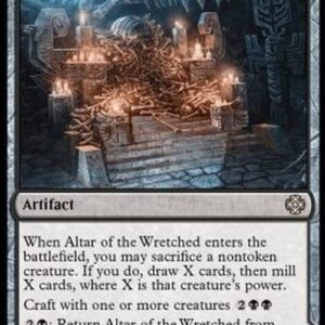 Magic: The Gathering Altar of the Wretched // Wretched Bonemass
