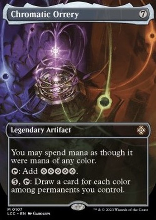 Magic: The Gathering Chromatic Orrery