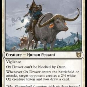 Magic: The Gathering Ox Drover