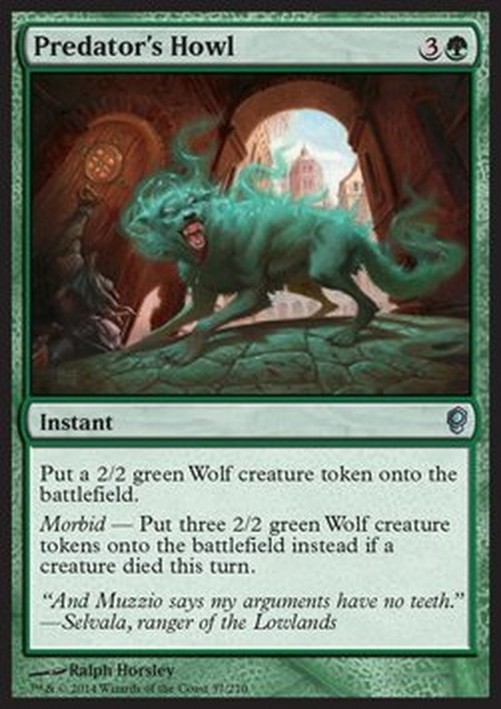 Magic: The Gathering Predator's Howl