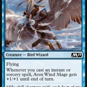 Magic: The Gathering Aven Wind Mage