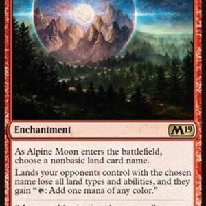 Magic: The Gathering Alpine Moon