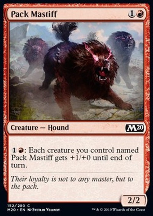 Magic: The Gathering Pack Mastiff