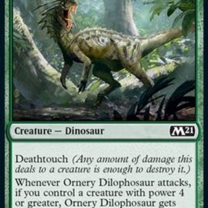 Magic: The Gathering Ornery Dilophosaur