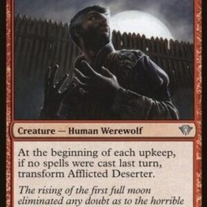 Magic: The Gathering Afflicted Deserter / Werewolf Ransacker