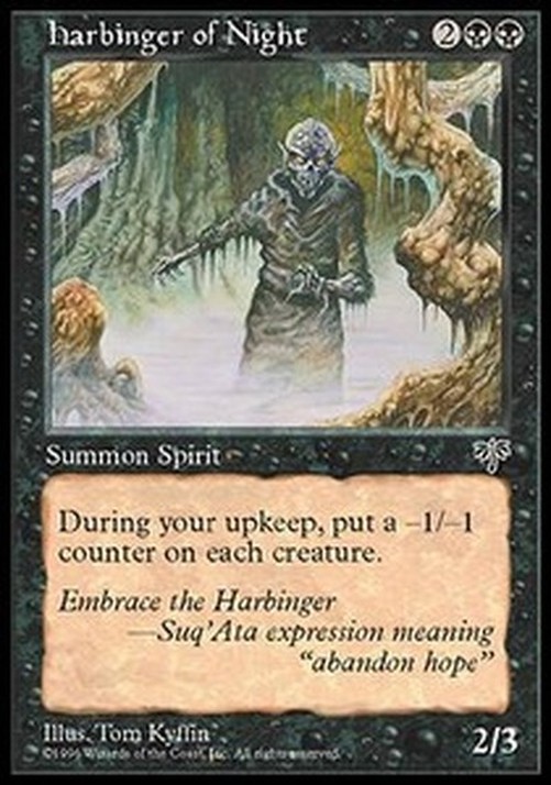 Magic: The Gathering Harbinger of Night