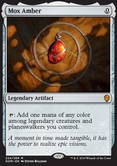Magic: The Gathering Mox Amber