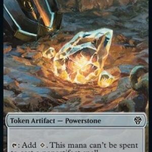 Magic: The Gathering Powerstone Token // Saproling Token (G 1/1)