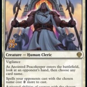 Magic: The Gathering Anointed Peacekeeper (V.1)