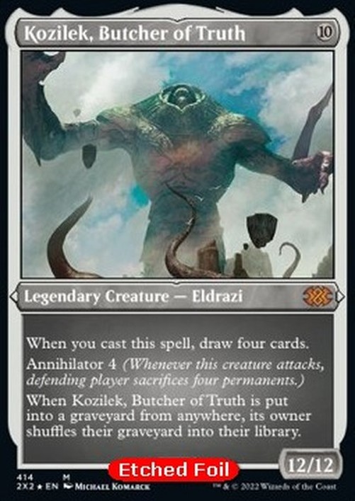 Magic: The Gathering Kozilek, Butcher of Truth (V.2)