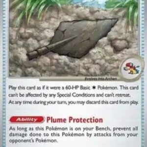 Pokemon Antique Plume Fossil
