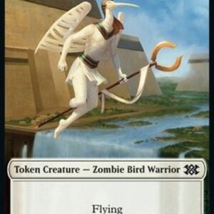 Magic: The Gathering Aven Initiate Token // Drake Token (U 2/2)