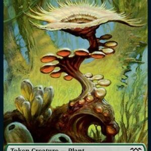 Magic: The Gathering Plant Token (G 0/1) // Saproling Token (G 1/1)