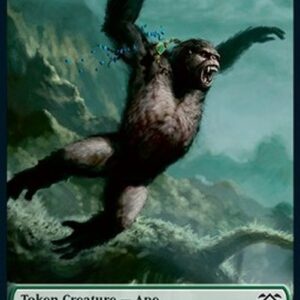 Magic: The Gathering Ape Token (G 3/3) // Germ Token (B 0/0)