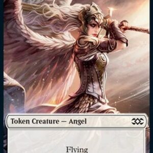 Magic: The Gathering Angel Token (W 4/4) // Ape Token (G 3/3)