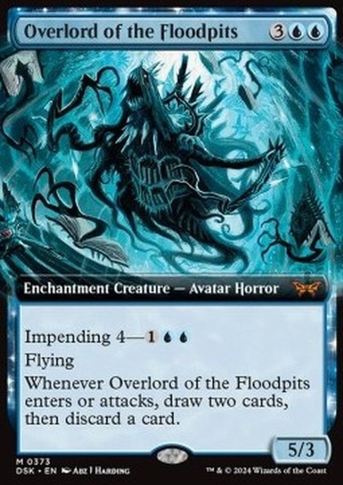 Magic: The Gathering Overlord of the Floodpits (V.3)