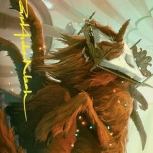 Magic: The Gathering Art Series: Bedhead Beastie (V.2)