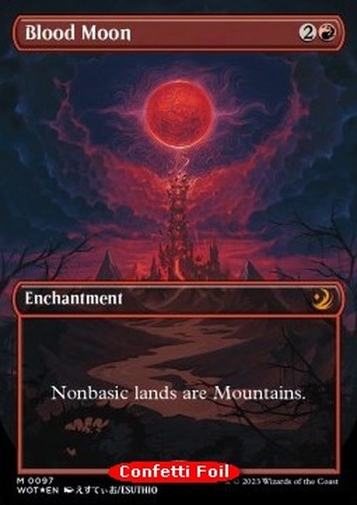 Magic: The Gathering Blood Moon (V.3)