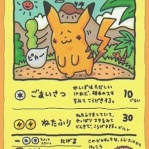 Pokemon Ooyama's Pikachu Japanese