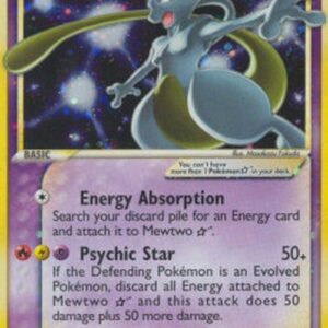 Pokemon Mewtwo Gold Star