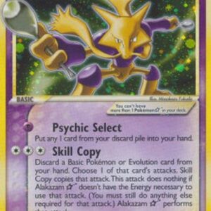Pokemon Alakazam Gold Star