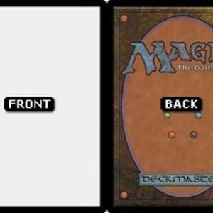 Magic: The Gathering Black Border Filler Card